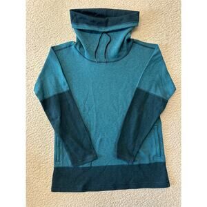 ExOfficio Womens Cevoli Pullover Sweatshirt Cowl Neck Sweater Medium